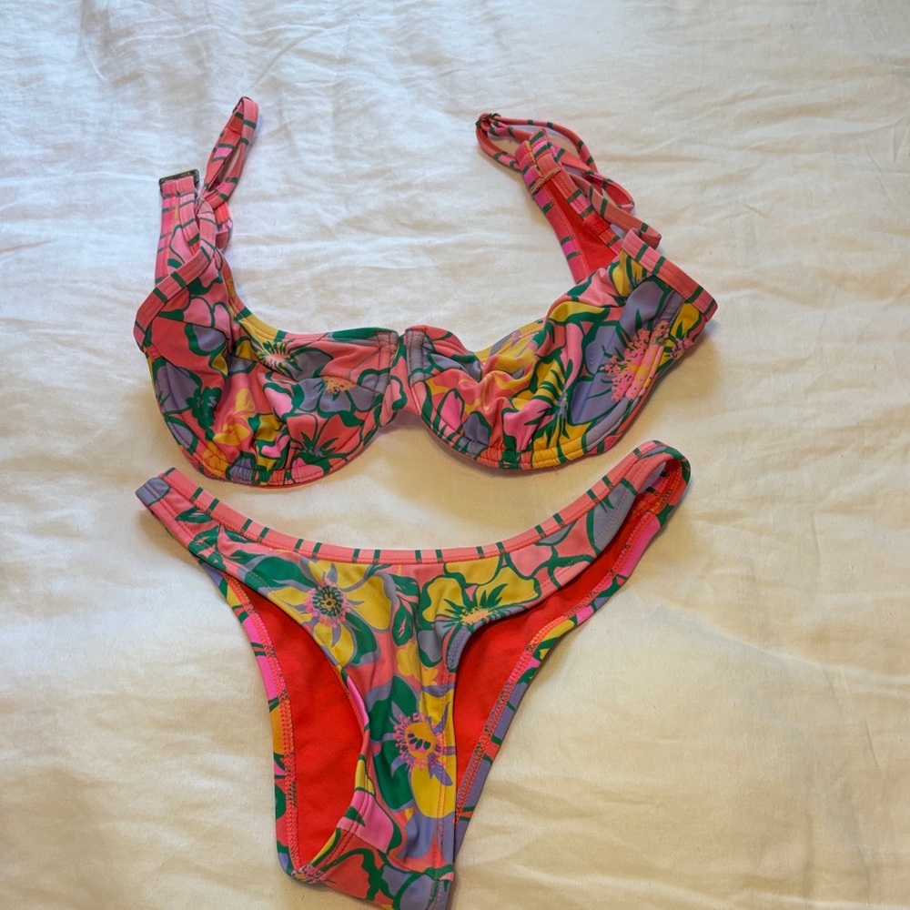 Wild Fable Tropical Bikini Set *see description